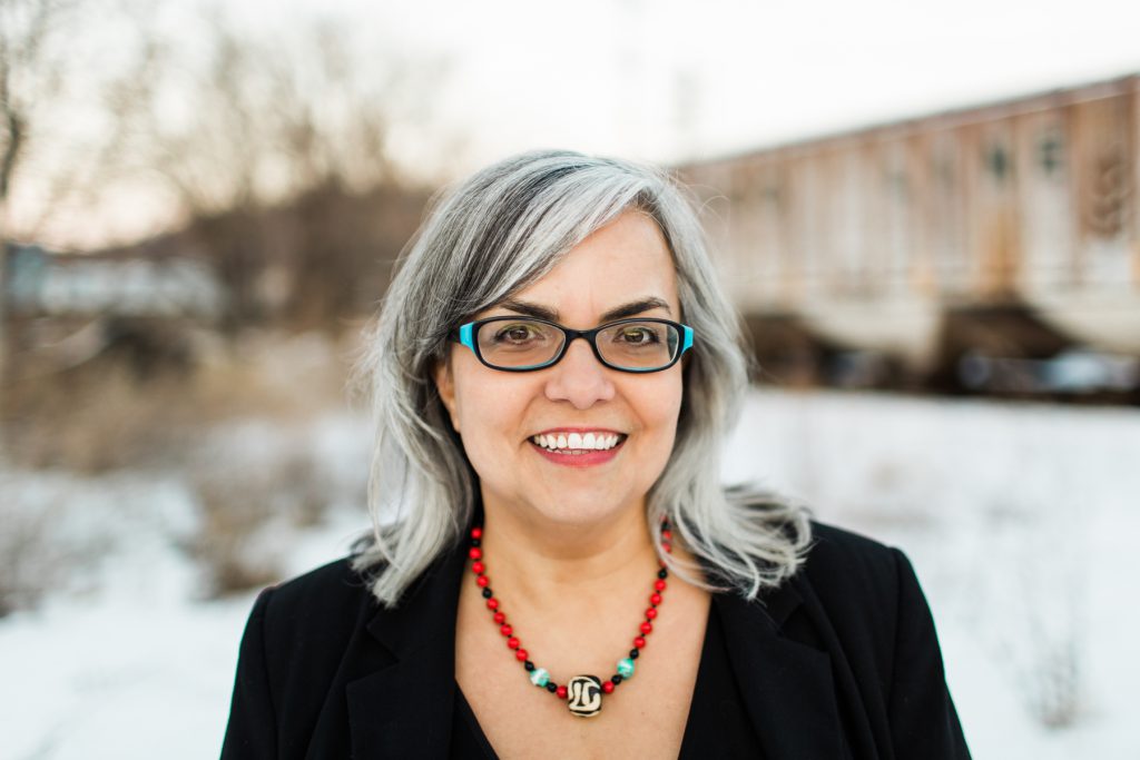 headshot, woman portrait, troy, train yard